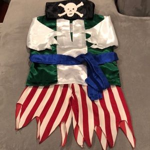 Satin Pirate Costume